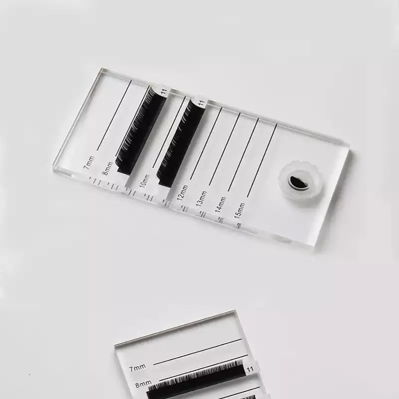 HOLDER pad for eyelash extensions, clear