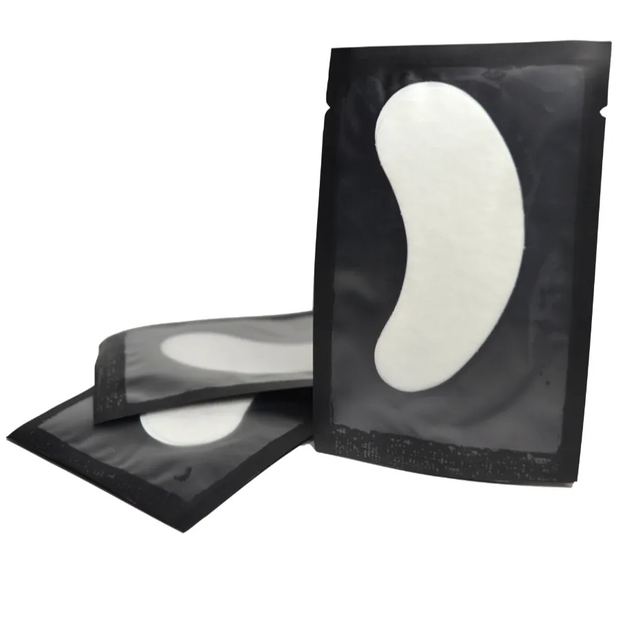 Hydrogel eye patches for eyelash extensions 2 pieces/1 pair, BLACK