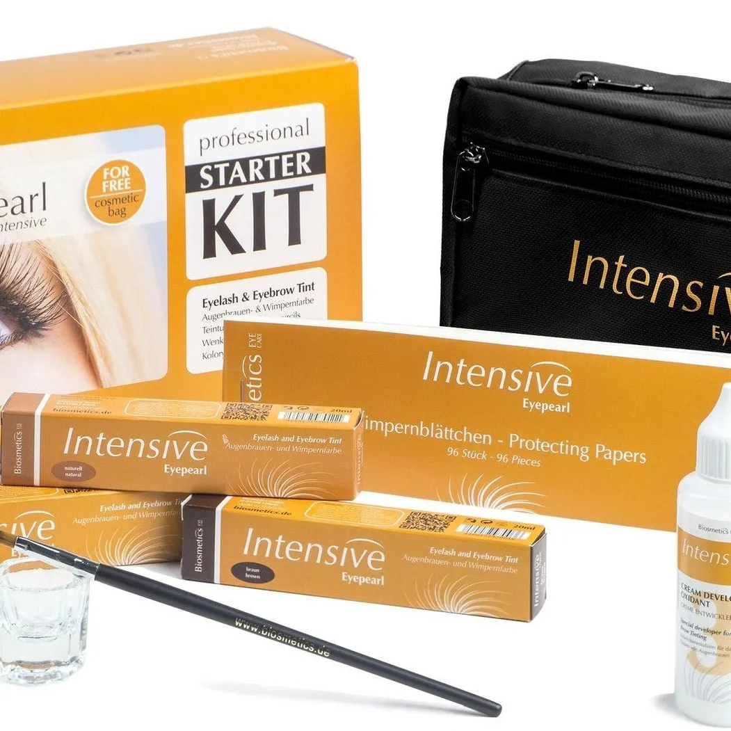 Intensive lash & brow tint full pro SET, dark brown