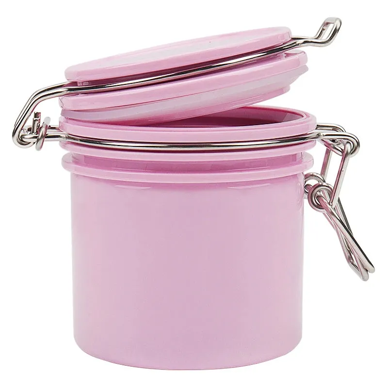 Jar for eyelash adhesive glue storing, Black/White/Pink