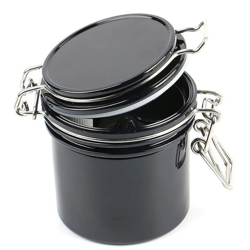 Jar for eyelash adhesive glue storing, Black/White/Pink