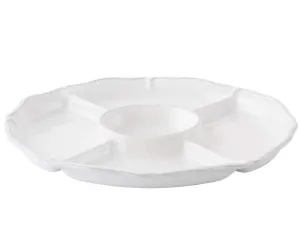 Juliska Berry and Thread Whitewash Crudité Platter