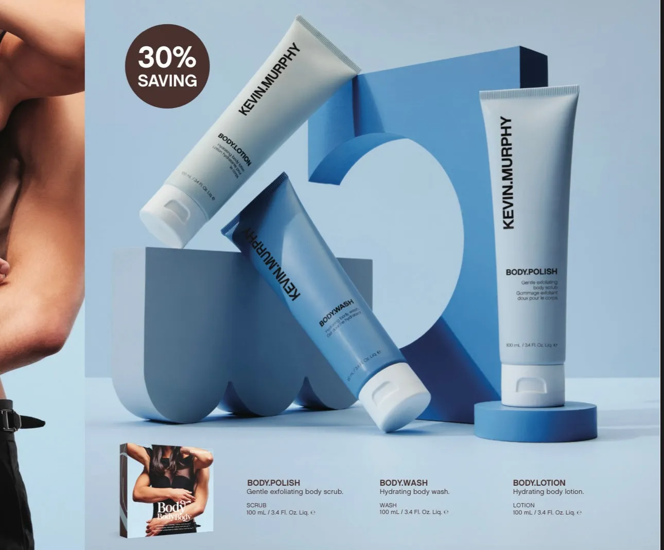 Kevin Murphy Limited Edition Body Body Body Gift Set