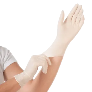 Latex gloves 10 pieces / 20 pairs set