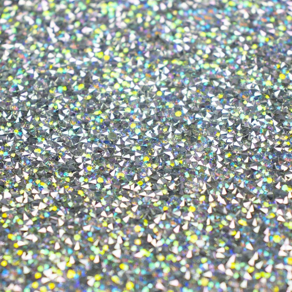 Luxury table MAT with diamond rhinestones, CRYSTAL AB