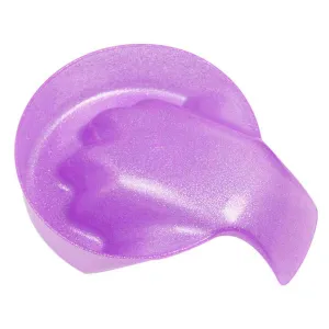 Manicure bath bowl for soak off & cuticle softening, PURPLE