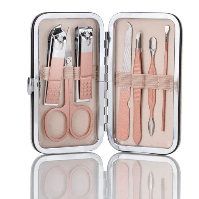 Manicure, pedicure & face beauty SET, 7 tools