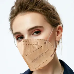 Medicine face mask KN95 respirator FFP2, SKIN TONE