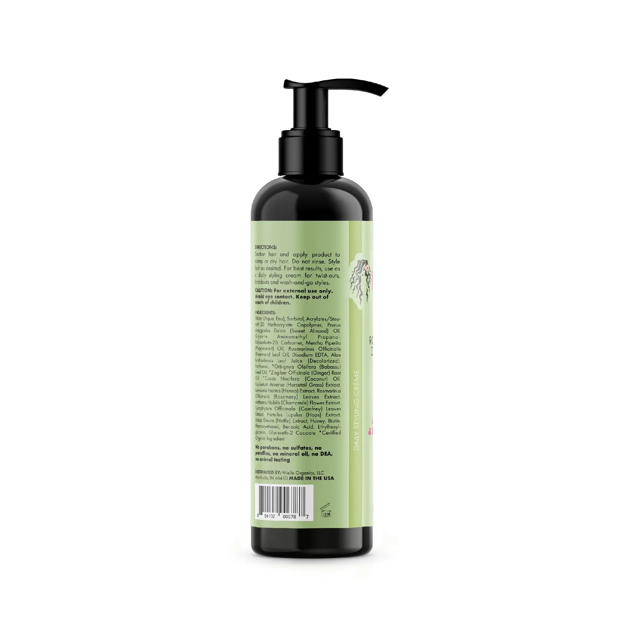 Mielle Rosemary Mint Daily Styling Creme (240Ml)