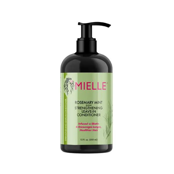 Mielle Rosemary Mint Strengthening Leave In Conditioner  (355 Ml)