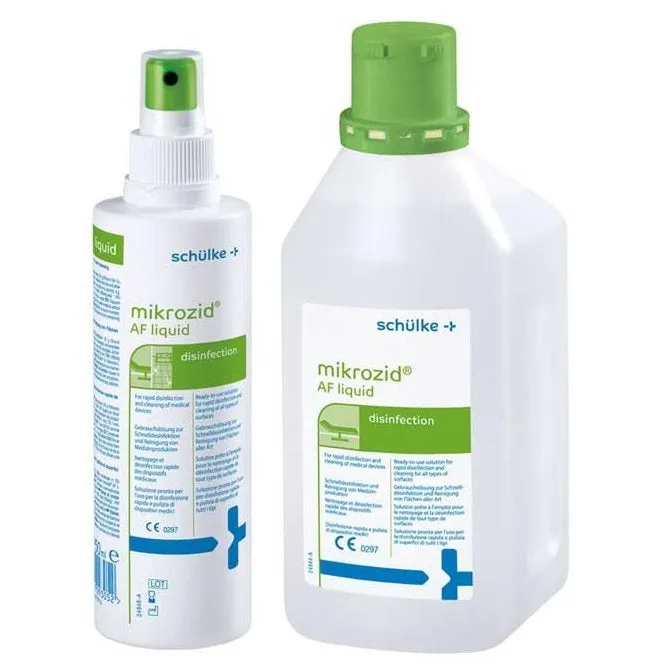 Mikrozid® disinfectant for tools & surfaces, 250 or 1000 ml