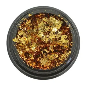 Multifuncional nail design PRISMA FOIL   mirror, GOLD