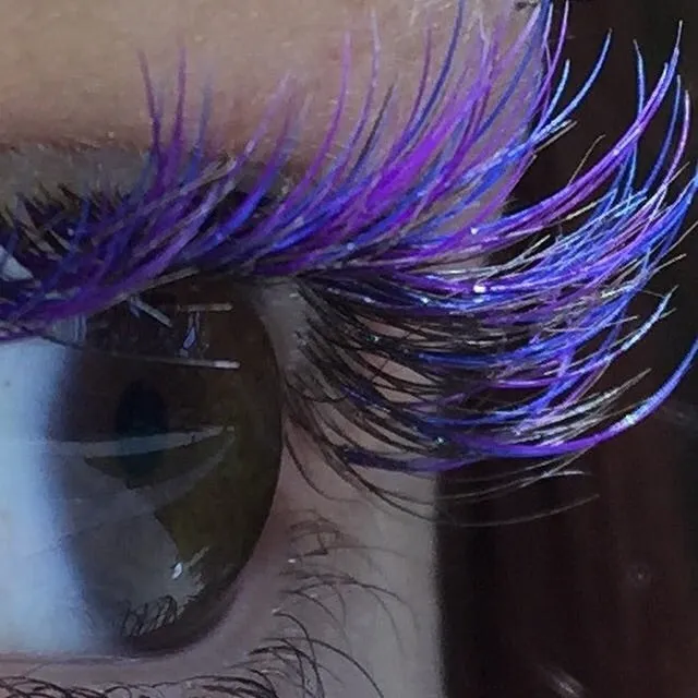 Muse Illusion Color lashes for eyelash extensions MIX-C-0.07, IRIS