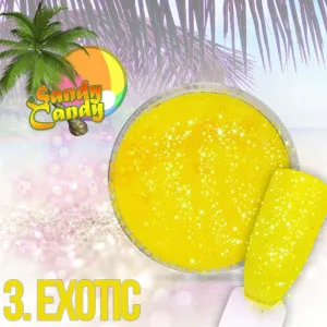 Nail art design glitters, EXOTIC