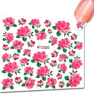 Nail art sticker slider water decals, C020