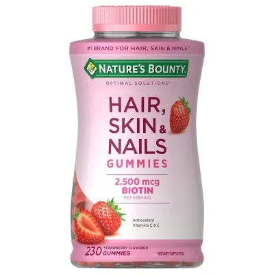 Nature'S Bounty Hair, Skin, And Nails Vitamin Gummies With Biotin (230 Ct.)