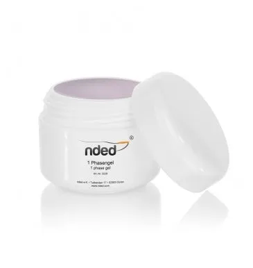 NDED 1 Phase UV/LED Clear Builder Gel for nail modeling and extension, 5g