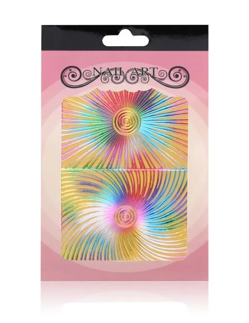 NDED nail 3D sticker nail art & French design decal