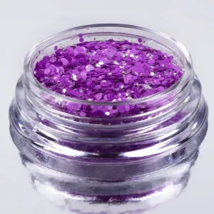 NEON nail design sugar, GRAPE