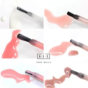 NEW tones! BIS Pure Nails RUBBER BASE, 15 ml