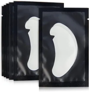 NEW! V type ergonomic eye patches for eyelash extensions, BLACK