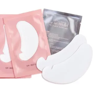 NEW! V type ergonomic eye patches for eyelash extensions, LIGHT PINK