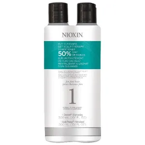 Nioxin System 1 Cleanser & Scalp Therapy Duo by Nioxin