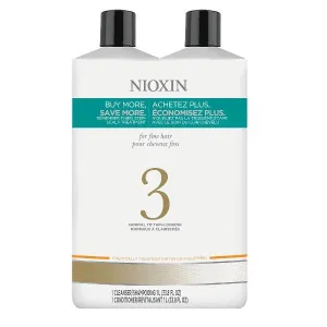 Nioxin System 3 Cleanser & Scalp Therapy Liter Duo by Nioxin