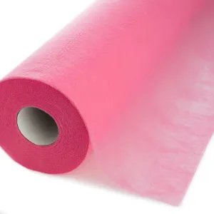 Non-woven cosmetic bed sheet roll 80cm, PINK