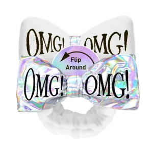 Omg! Reversible Mega Hairband (White)