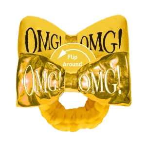 Omg! Reversible Mega Hairband (Yellow)