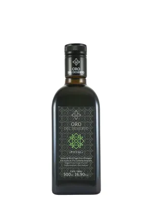 Oro Del Desierto Picual - Organic Gourmet Extra Virgin Olive Oil - 16.91 Fl Oz