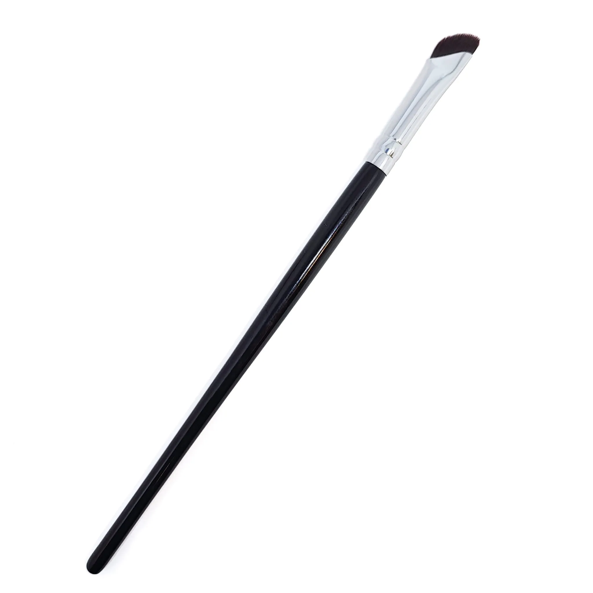 Oval brow brush