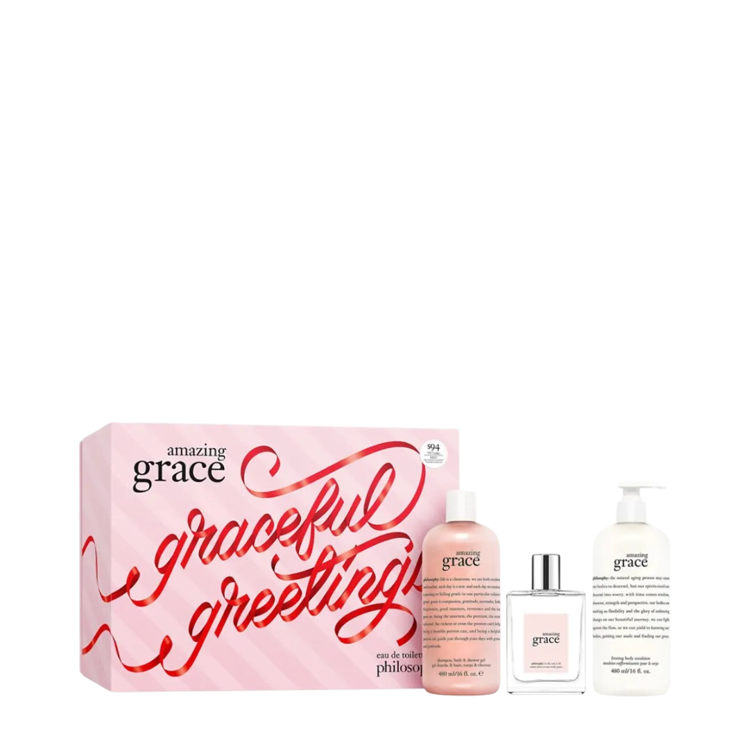 Philosophy Amazing Grace EDT Gift Set Trio