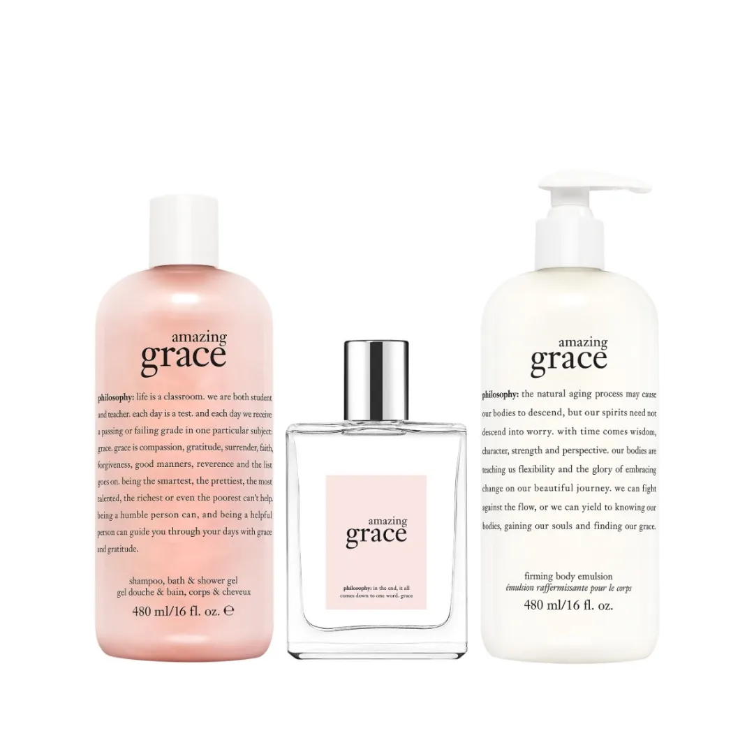 Philosophy Amazing Grace EDT Gift Set Trio