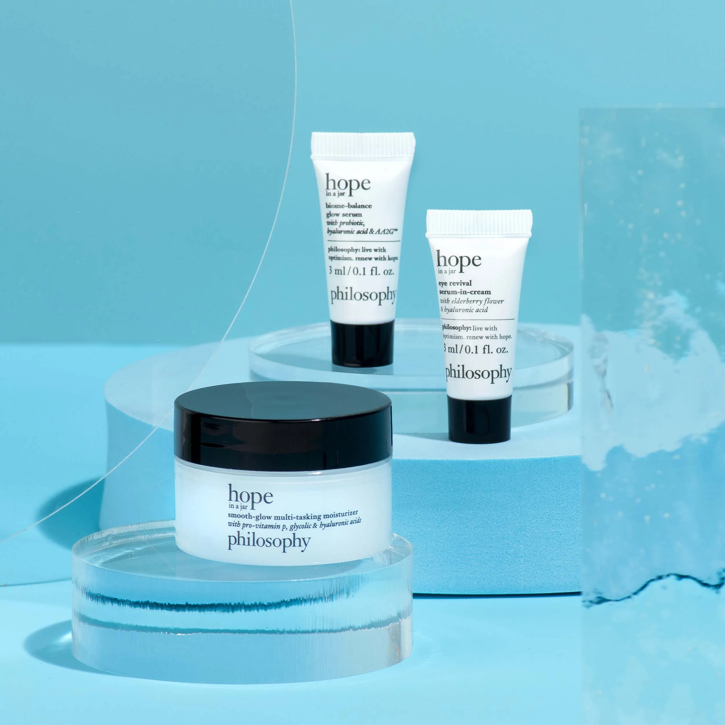 Philosophy Hydrate Smooth   Glow Mini Set