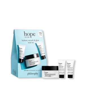Philosophy Hydrate Smooth   Glow Mini Set