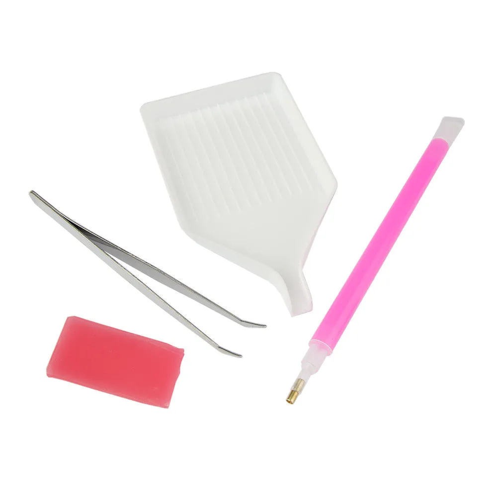 Picking up PEN   PAD   TWEEZERS for nail design, SET