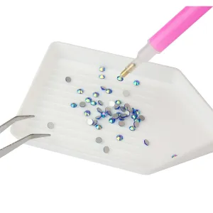 Picking up PEN   PAD   TWEEZERS for nail design, SET