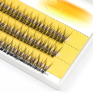 Professional makeup fish tale VOLUME cluster eyelashes