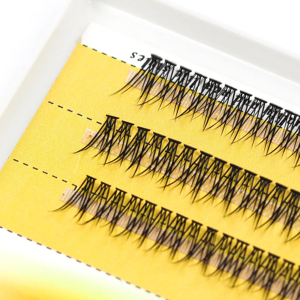 Professional makeup fish tale VOLUME cluster eyelashes