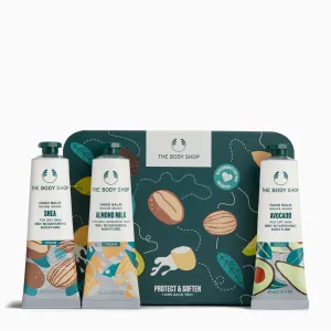Protect & Soften Hand Balm Trio The Body Shop