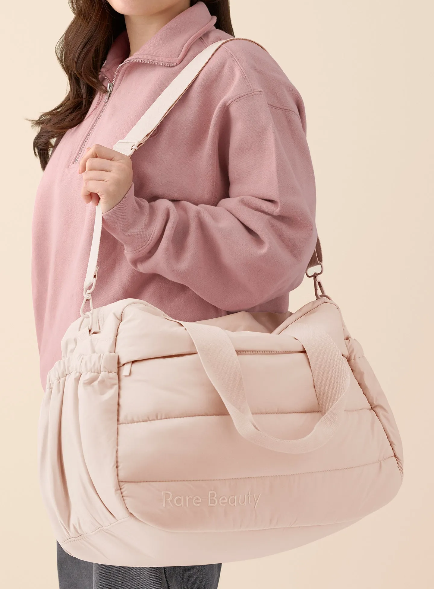 Puffy Carryall Tote Rare Beauty