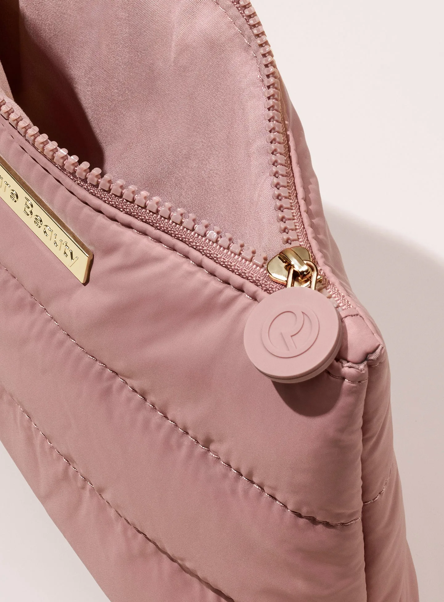 Puffy Makeup Bag - Mauve Rare Beauty