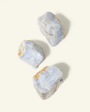 Raw Blue Lace Agate Large