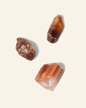 Raw Red Calcite