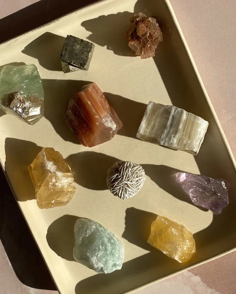 Raw Red Calcite