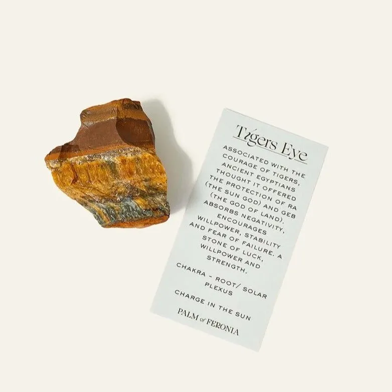 Raw Tiger’s Eye