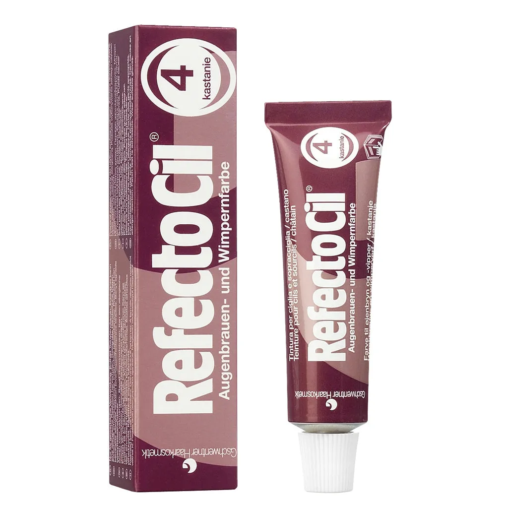 RefectoCil lash & brow TINT,  4.0 CHESTNUT