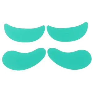 Reusable silicone eye patches GREEN, 2 pieces/1 pair